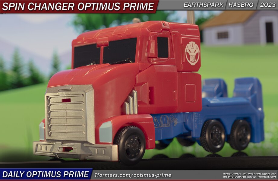 Daily Prime   Earthspark Spin Changer Optimus Prime Rolls Out  (9 of 14)